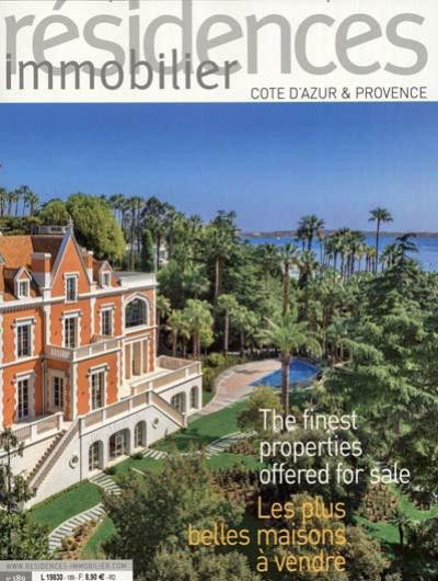 Résidences Immobilier Magazine Côte d´Azur